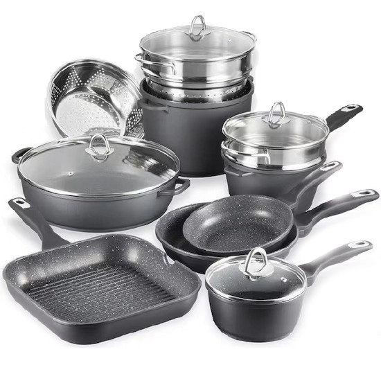 Baccarat Granite 10 Piece Cookware Set