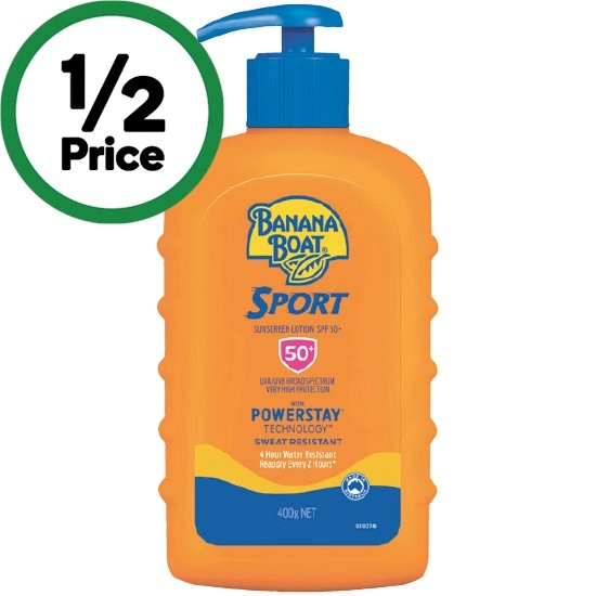 Banana Boat SPF50+ Sunscreen Sport 400g#