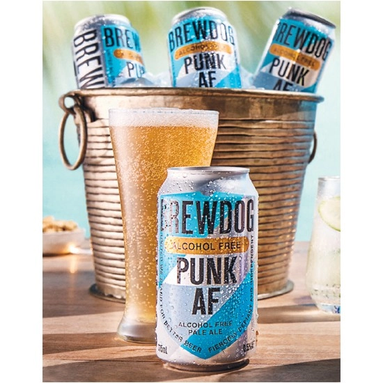 BrewDog Alcohol Free Punk AF Pale Ale 4 x 375ml