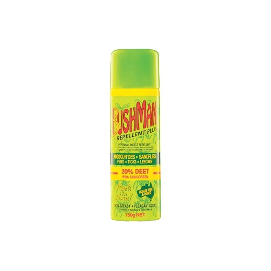 Bushman Insect Repellent 20% Deet with Sunscreen 150g~