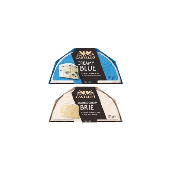 Castello Cheese Varieties 150-200g – Excludes Truffle – From the Deli