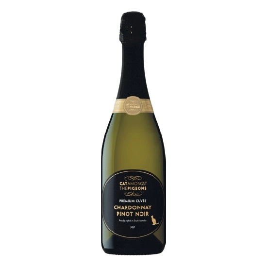 Cat Amongst The Pigeons Premium Cuvee Chardonnay Pinot Noir 750ml