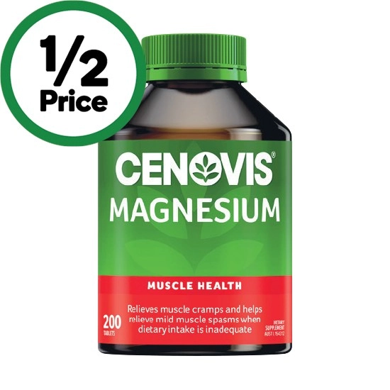 Cenovis Magnesium Tablets Pk 200#