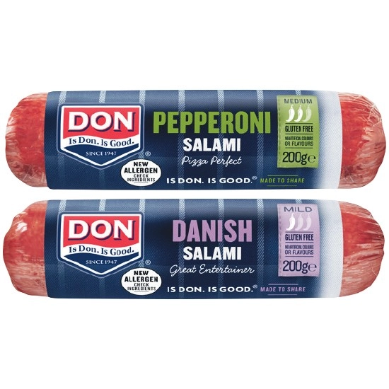 Don Salami Range 200g – From the Deli