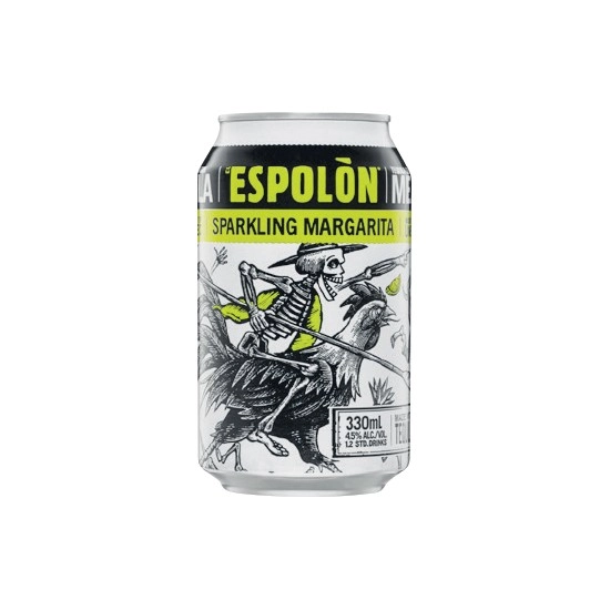 Espolon Sparkling Margarita Cans 4x330ml