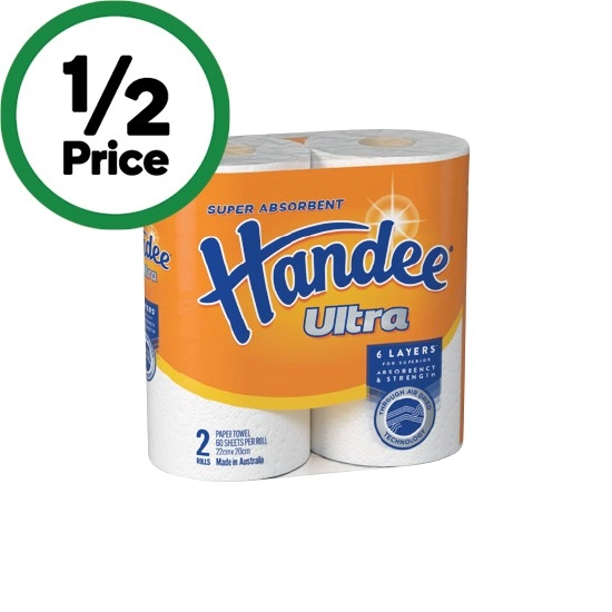 Handee Ultra Paper Towel Pk 2