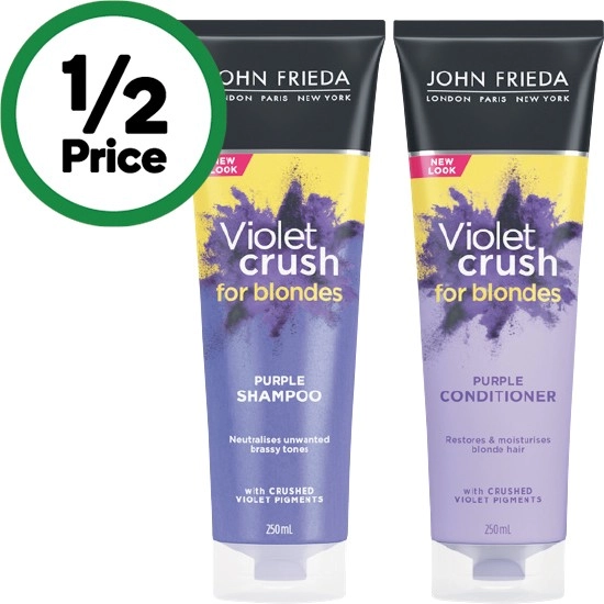 John Frieda Shampoo or Conditioner 250ml