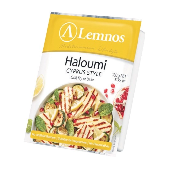 Lemnos Haloumi Cheese Varieties 180g – From the Fridge