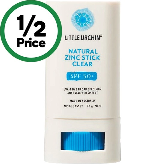 Little Urchin Natural Zinc Stick Clear 20g#