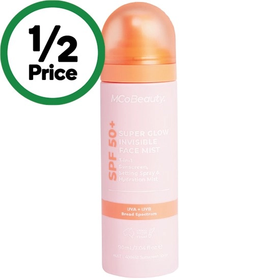 MCoBeauty Super Glow 3 in 1 Invisible Face Mist SPF50+ 90ml#