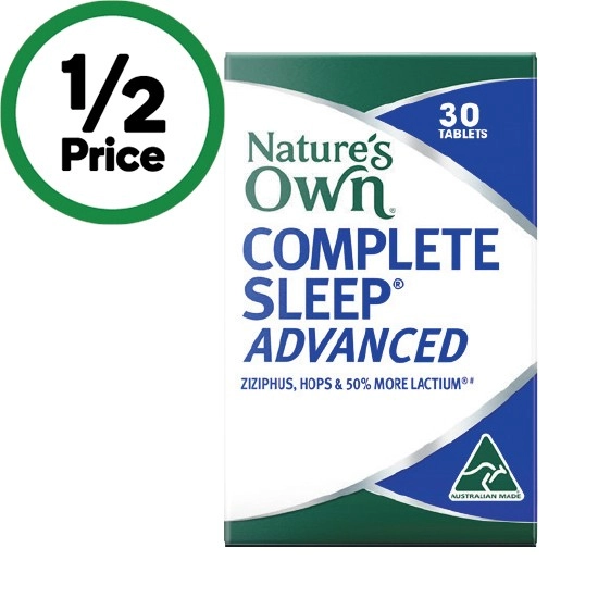 Nature’s Own Complete Sleep Advanced Tablets Pk 30#