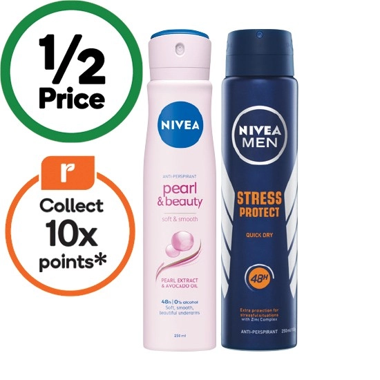 Nivea Aerosol Antiperspirant Deodorant 250ml