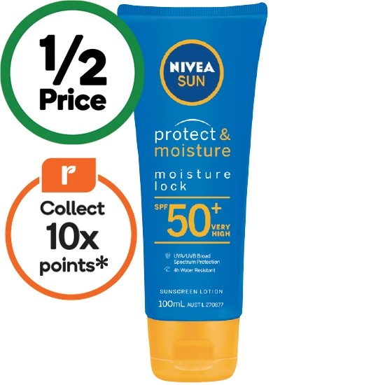 Nivea Sun Protect & Moisture Lock SPF50+ Sunscreen Lotion 100ml#