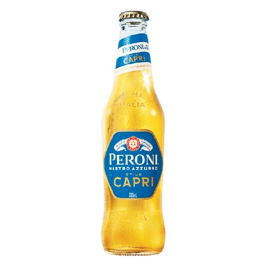 Peroni Nastro Stile Capri Lager Bottles 24x330ml