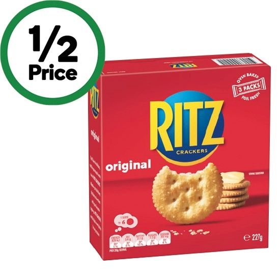 Ritz Oven Baked Crackers 227g