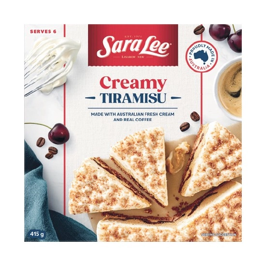 Sara Lee Tiramisu 415g – From the Freezer