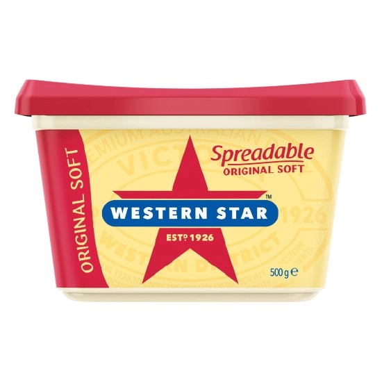 Western Star Spreadable 500g – From the Fridge