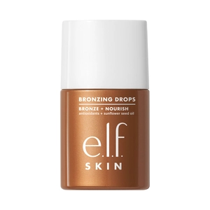 e.l.f Bronzing Drops Rose Gold with Rose Gold Shimmer - Fair to Medium Skin Tones 30mL