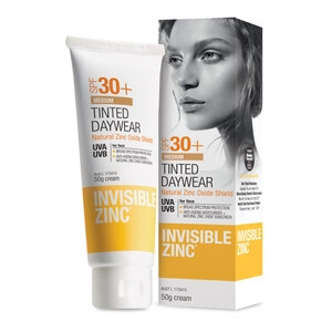 Invisible Zinc Tinted Daywear Sheer Tint Medium SPF30+ 50g