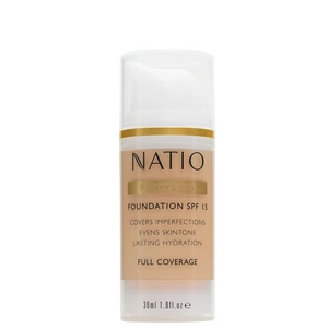 Natio Flawless Foundation SPF 15 Light Medium 30mL