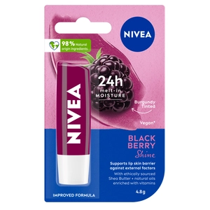 NIVEA 24h Melt-In Moisture Blackberry Shine 4.8g