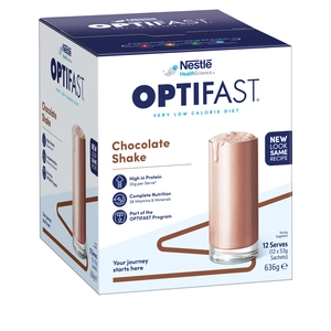 Optifast VLCD Shake Chocolate 12 x 53g