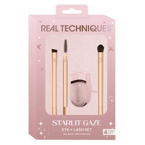 Real Techniques Starlit Gaze Eye + Lash Brush 4 Piece Set