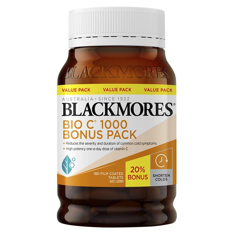 Blackmores Bio C 1000 180 Tablets