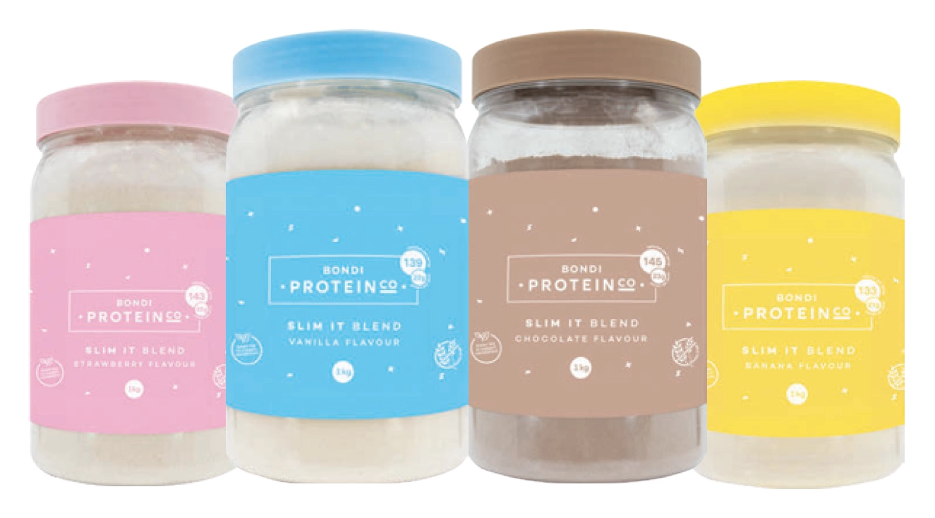 Bondi Protein Co Slim It Blend Range