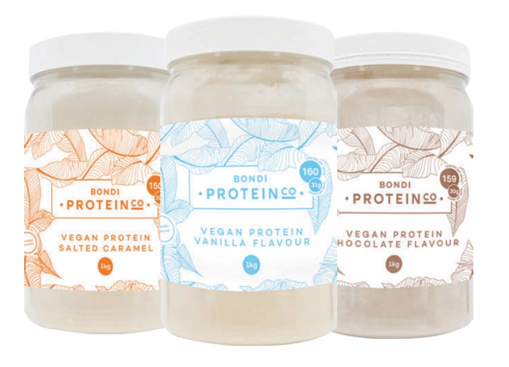 Bondi Protein Co Vegan Protein 1kg Range