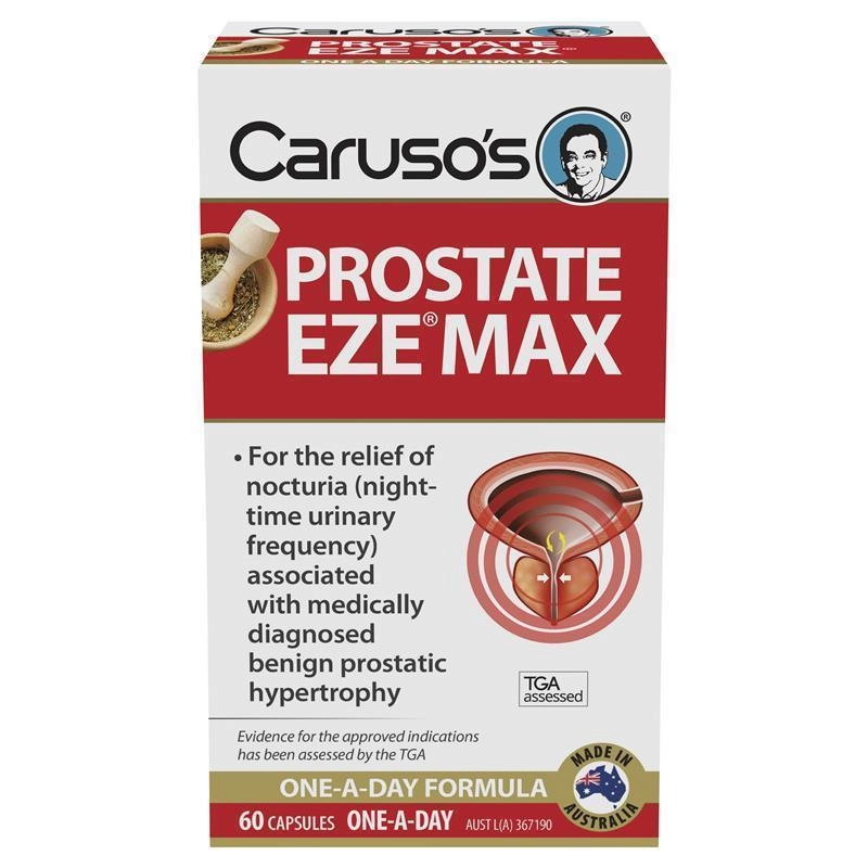 Caruso’s Prostate Eze Max 60 Capsules