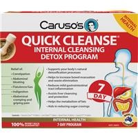 Caruso’s Quick Cleanse Internal Cleansing Detox Program 7 Day