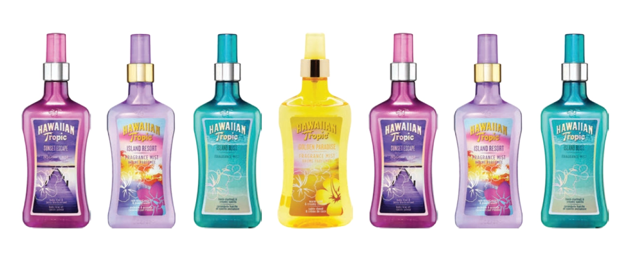 Hawaiian Tropic Fragrance Mist 250ml Assorted Variants