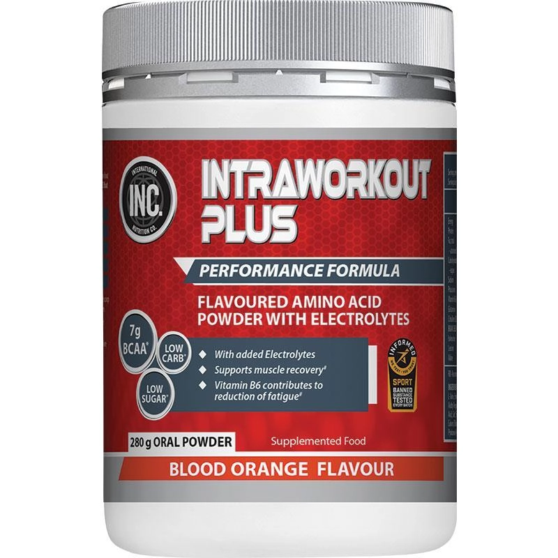 INC Intra Workout Plus Blood Orange 280g