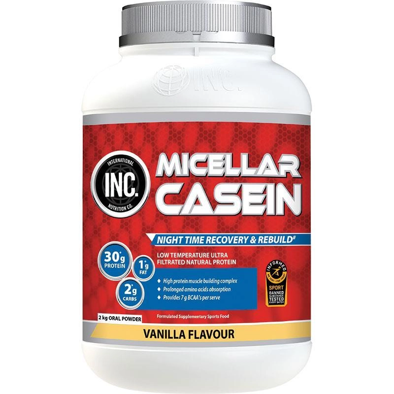 INC Micellar Casein Vanilla 2kg