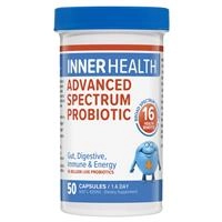 Inner Health Advanced Spectrum Probiotic 50 Capsules