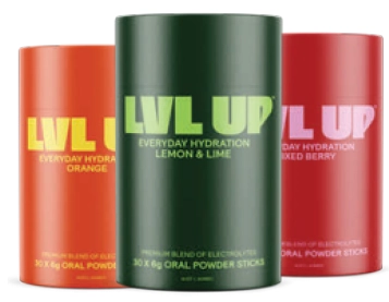 LVL UP Everyday Hydration Range