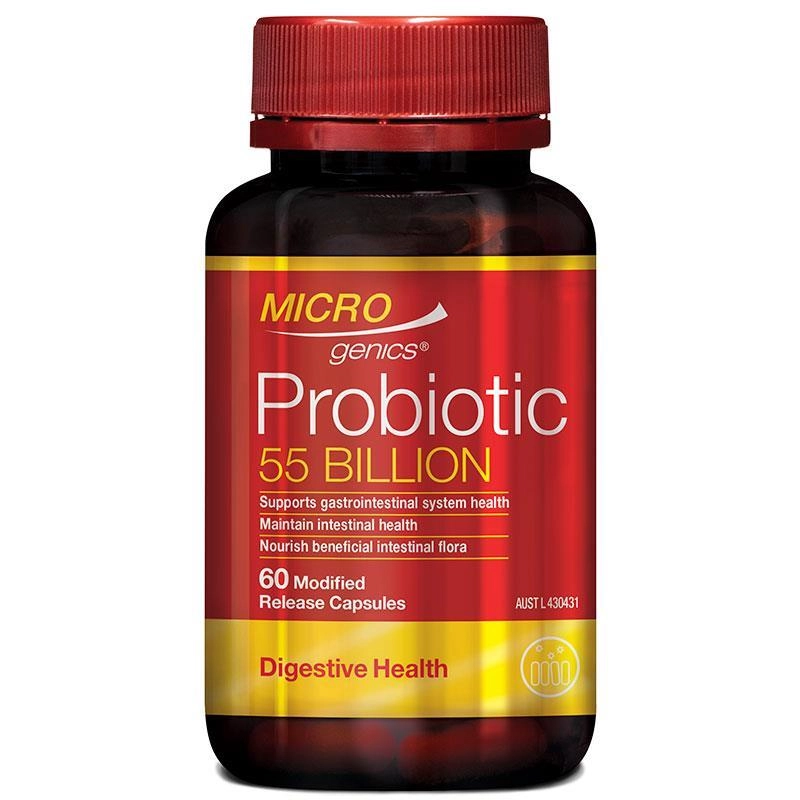 Microgenics Probiotic 55 Billion 60 Capsules