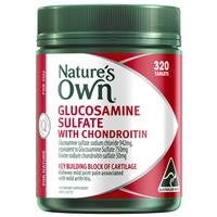 Nature’s Own Glucosamine Sulfate with Chondroitin 320 Tablets