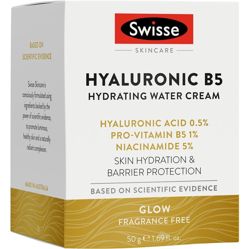 Swisse Skincare Hyaluronic B5 Hydrating Water Cream 50g