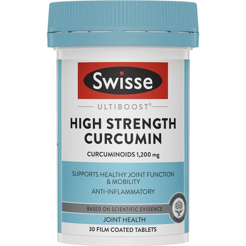 Swisse Ultiboost High Strength Curcumin 30 Tablets