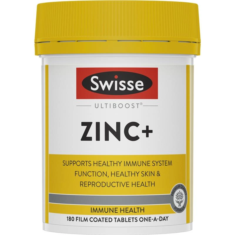 Swisse Ultiboost Zinc+ 180 Tablets