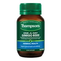 Thompson’s One-A-Day Ginkgo 6000 60 Capsules