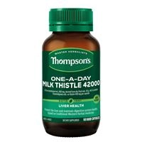 Thompson’s One-A-Day Milk Thistle 42000 60 Capsules