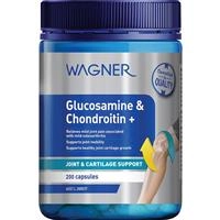 Wagner Glucosamine & Chondroitin + 200 Capsules