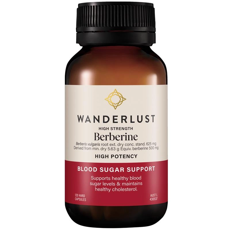 Wanderlust High Strength Berberine 120 Capsules