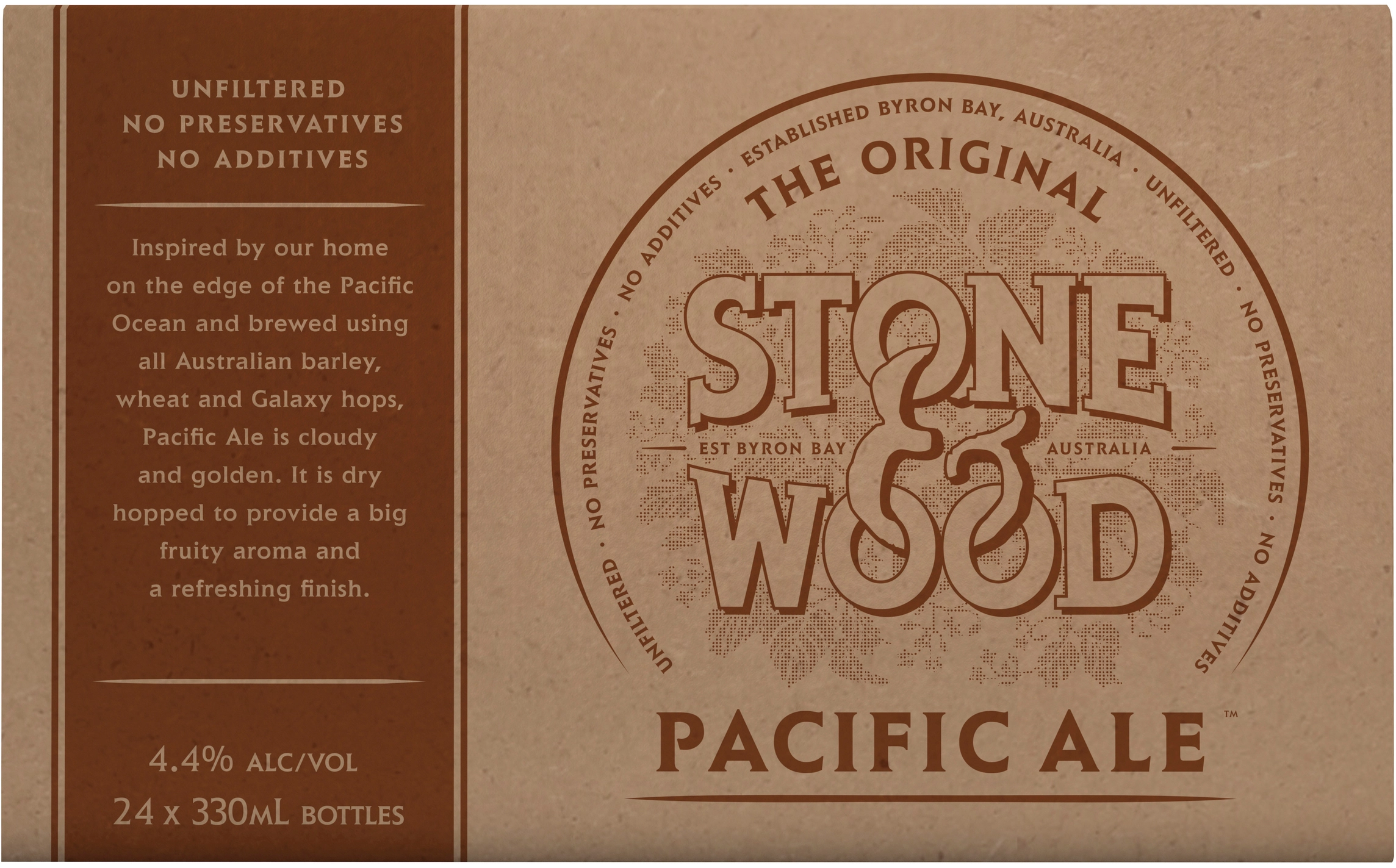 Stone & Wood Pacific Ale Bottles 24x330ml