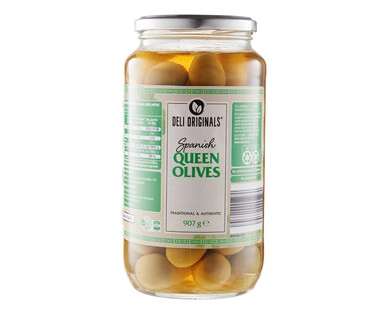 Deli Originals Queen Olives 907g