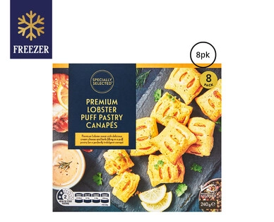 Premium Lobster Puff Pastry Canapés 240g