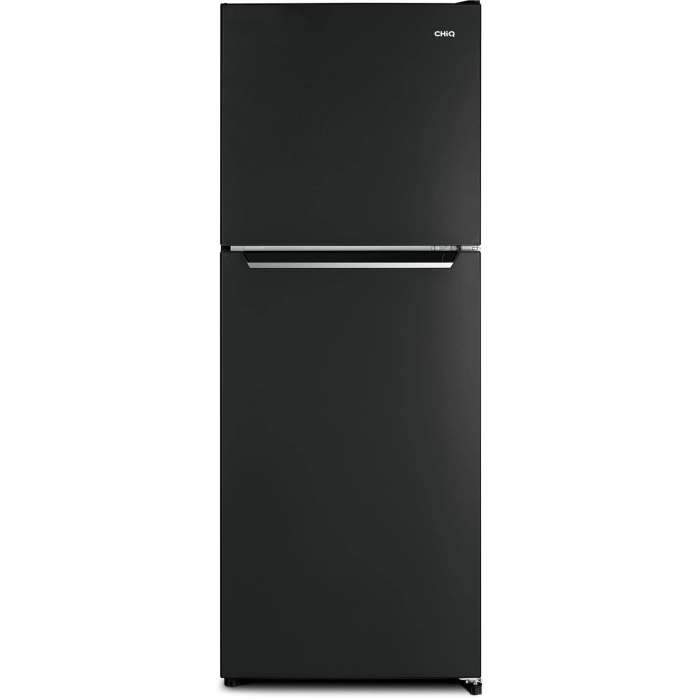 CHiQ CTM201NB3 202L Top Mount Fridge (Black)